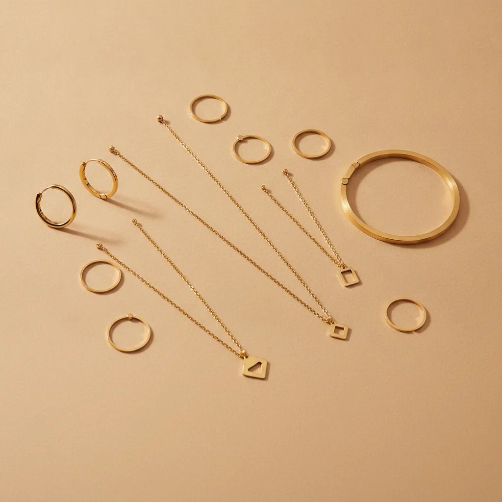 Bijoux hypoallergéniques en acier inoxydable