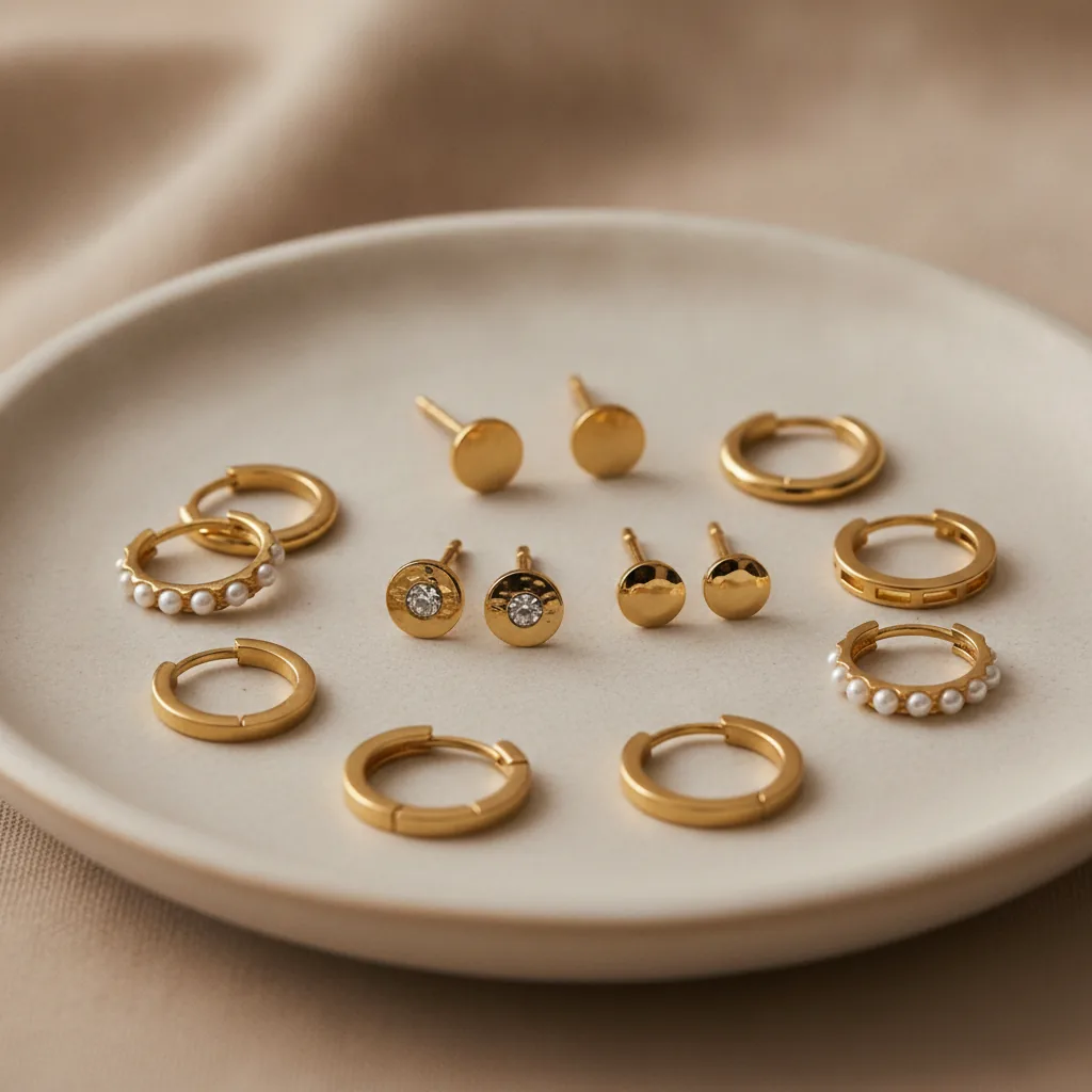 Illustration – Quelles boucles d’oreilles pour cheveux courts