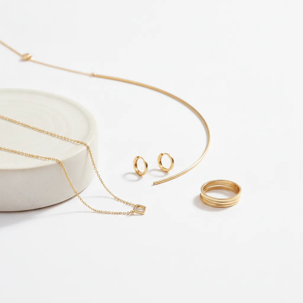 Illustration – Bijoux minimalistes : pourquoi cette tendance cartonne et comment l’adopter