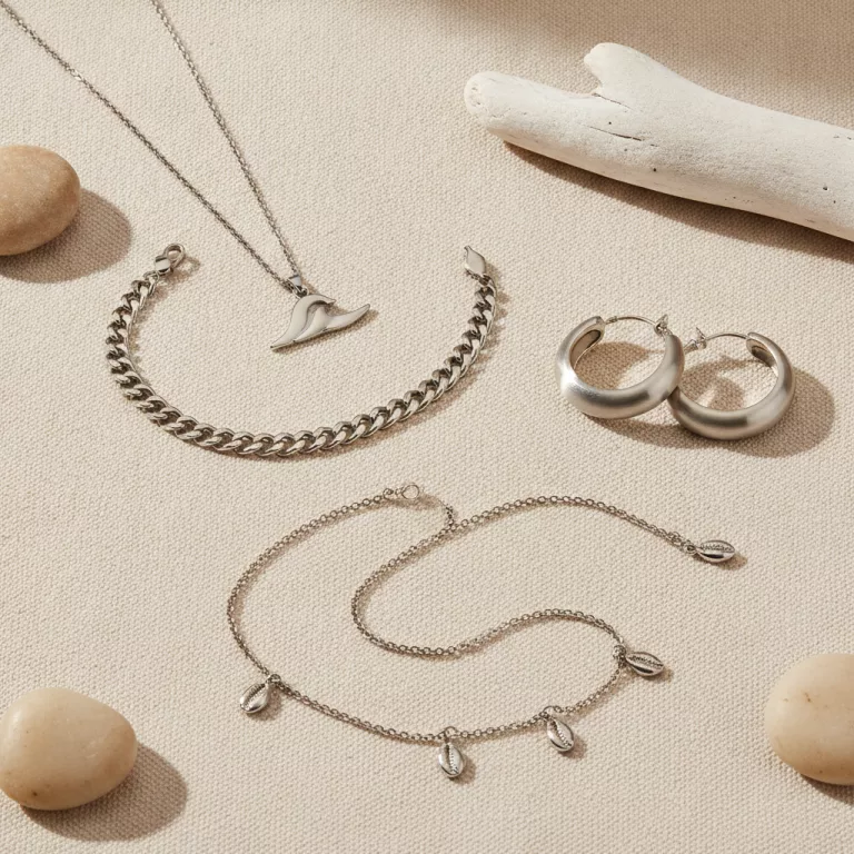 Bijoux tendance été en acier inoxydable